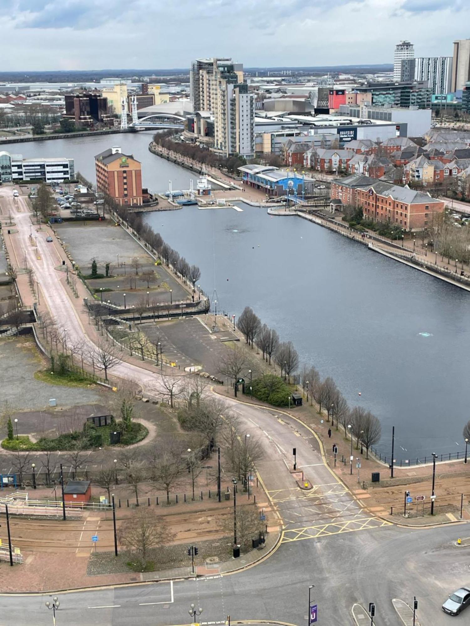 Quayside Penthouse 2 Bedroom Ensuite Near Media City & Manchester United Luaran gambar