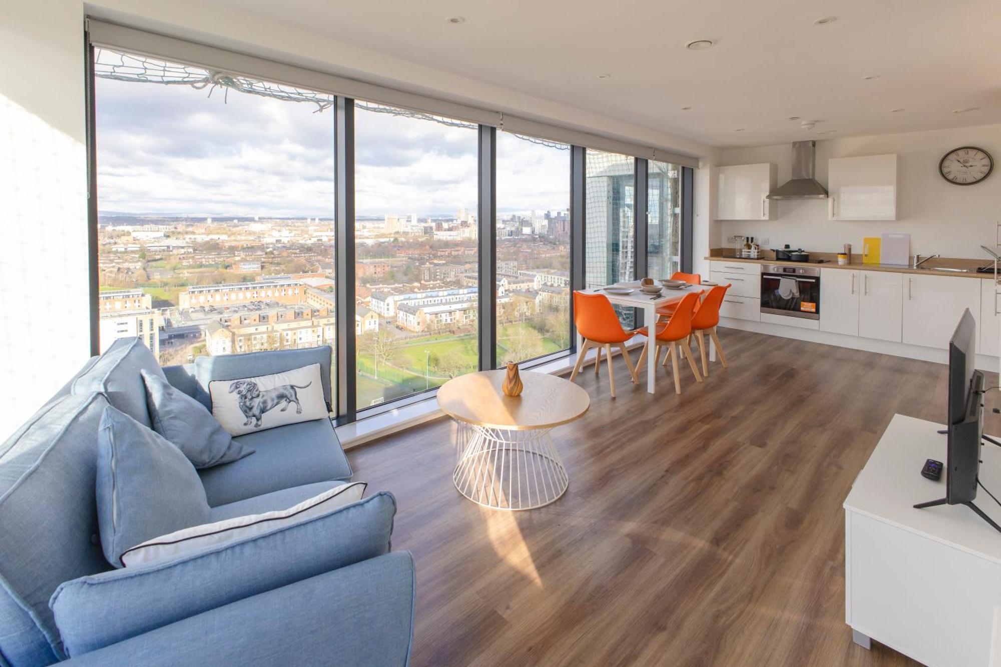 Quayside Penthouse 2 Bedroom Ensuite Near Media City & Manchester United Luaran gambar